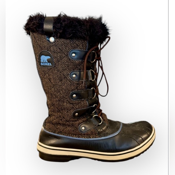 Sorel | Tofino Waterproof Lace-Up Boots | Size: 8.5 - Picture 1 of 8